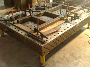 三維柔性焊接平臺