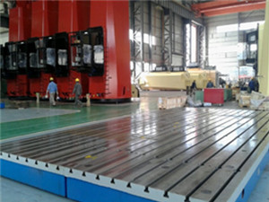 為南京客戶提供的鑄鋼平臺